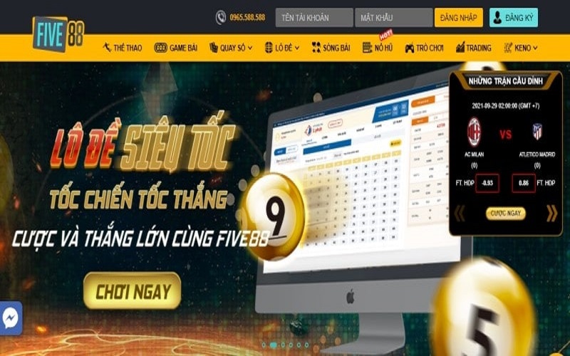 Hướng dẫn đăng ký casino trực tuyến FIVE88