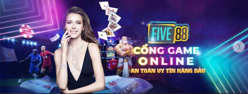 Bạn có thể chơi thả ga tại Casino trực tuyến five88 với nhiều game thú vị