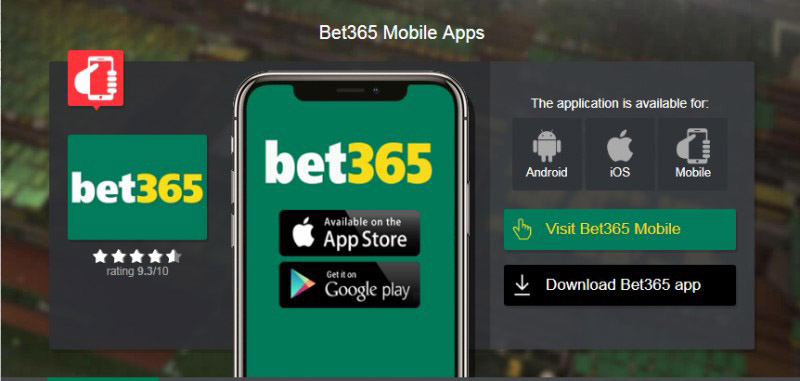 Bet365 truy cập dễ dàng trên điện thoại