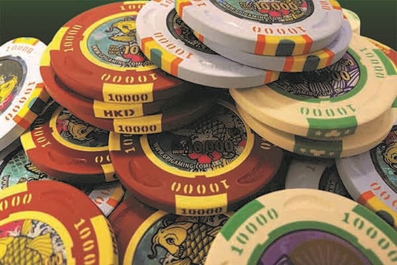 Làm casino chips/Phỉnh Poker bằng hợp chất sứ (composite)