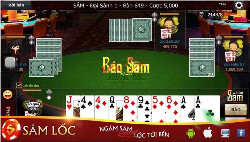 Sâm lốc - Trò chơi hấp dẫn tại Casino online Zbet không nên bỏ lỡ