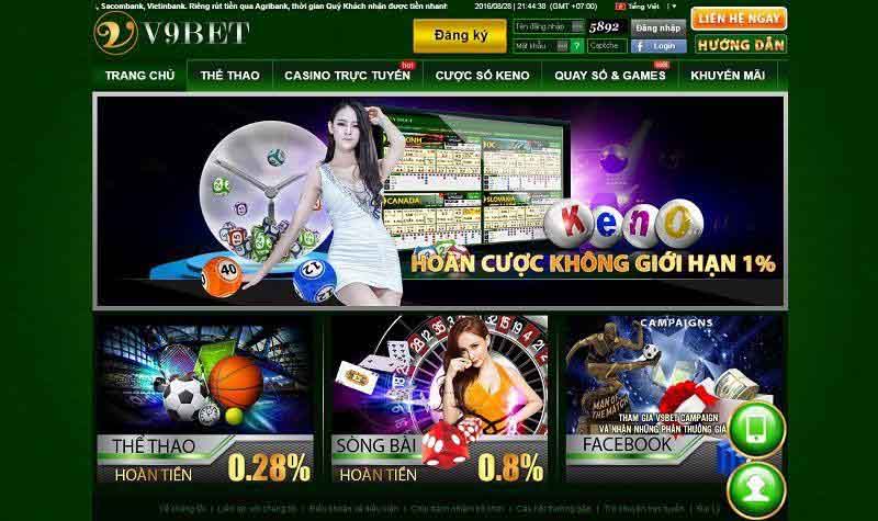 Sản phẩm cá cược tại nhà cái Casino online uy tín V9bet  đa dạng, có sự đầu tư